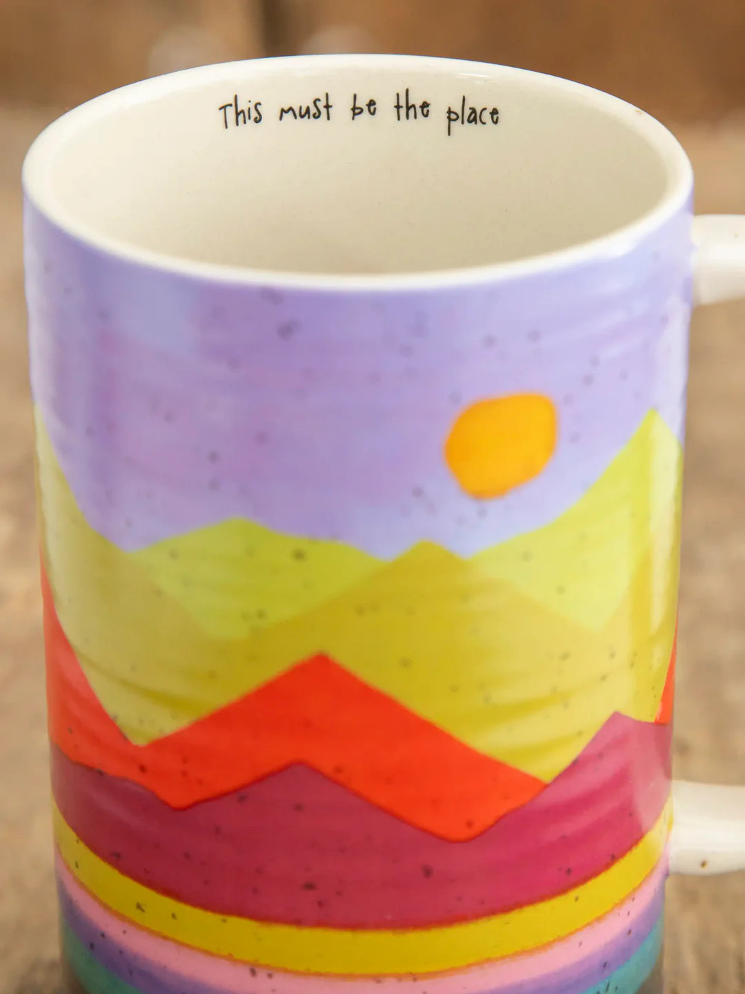 Latte Mug - Heart Happy | Natural Life