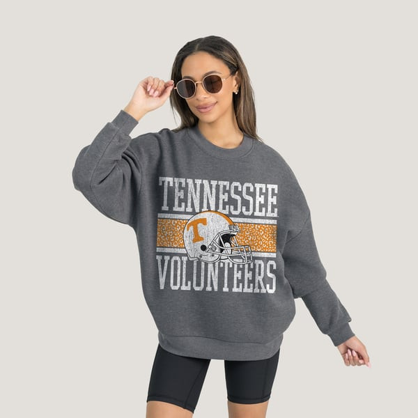 Tennessee Volunteers Gameday Couture Women's Premium Fleece Pullover Sweatshirt - Charcoal | Fanatics