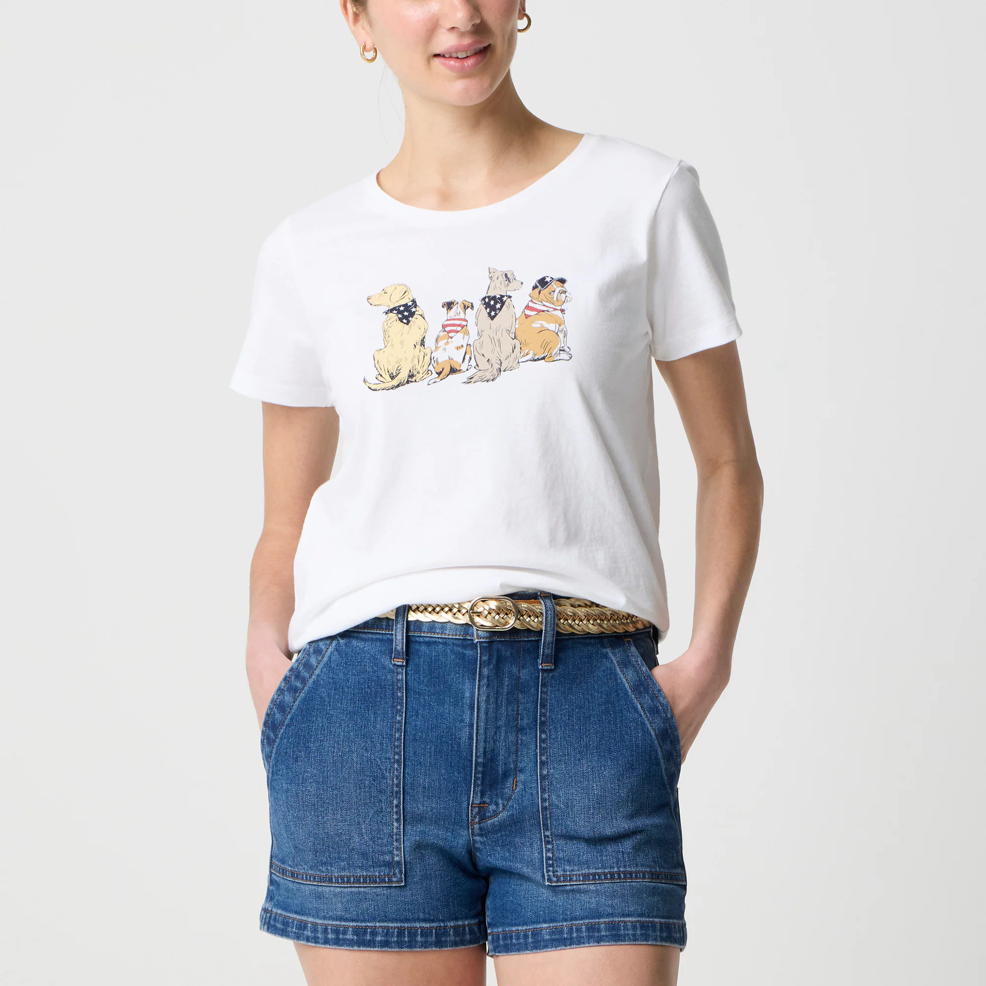 Dogs graphic tee | J.Crew Factory