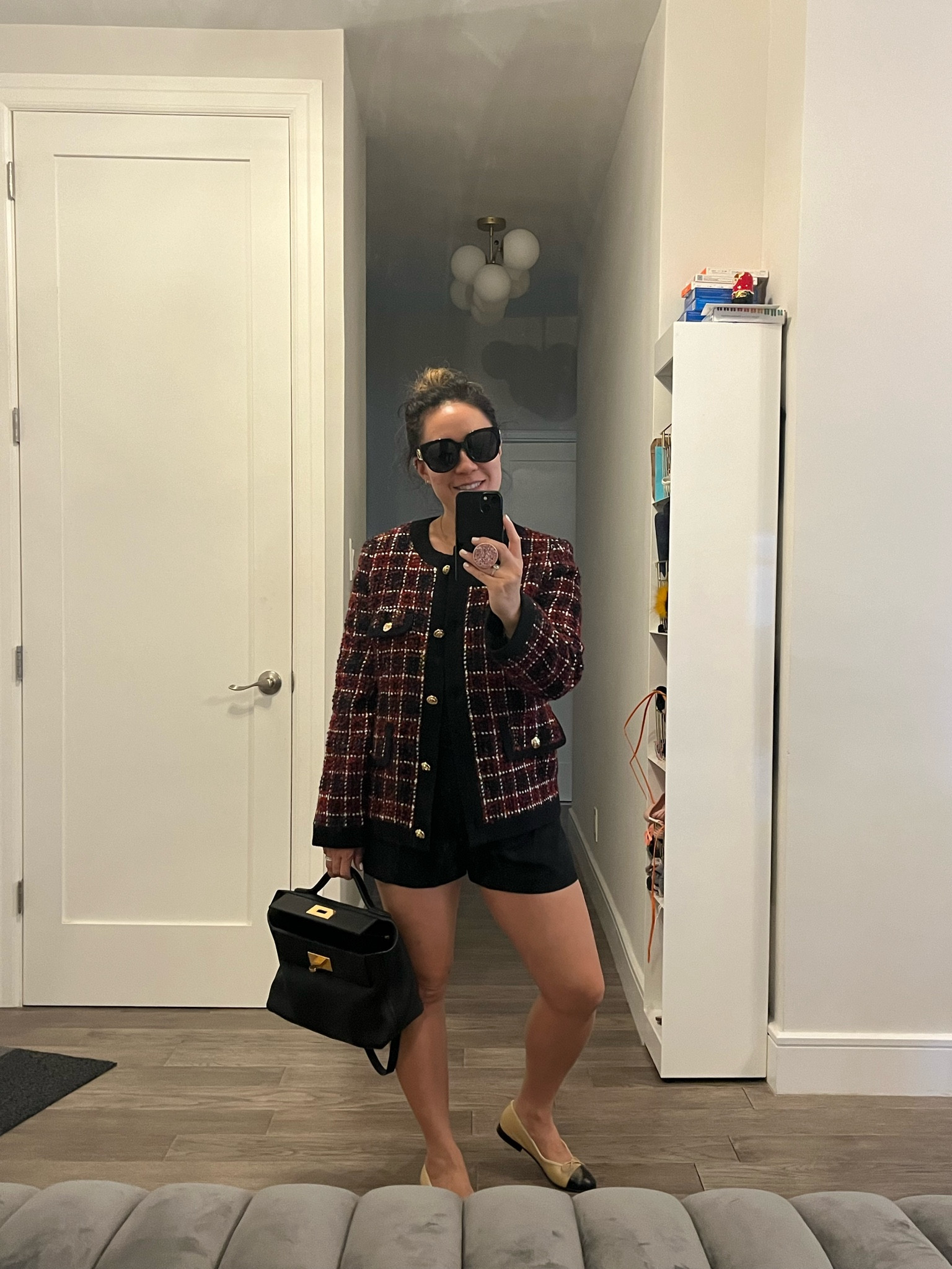 Love a tweed jacket and shorts moment. The jacket is a splurge, but on sale now! I’m wearing an xs. Shorts are old zara sale.

#LTKshoecrush #LTKtravel #LTKitbag