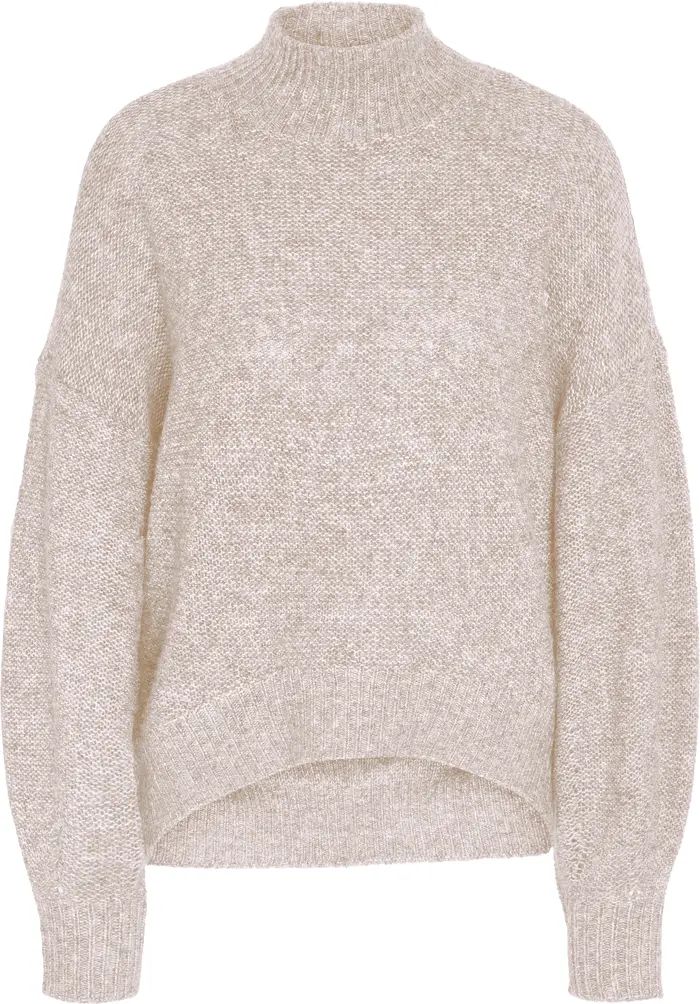Noisy may Luisa Mélange High Neck Sweater | Nordstrom | Nordstrom