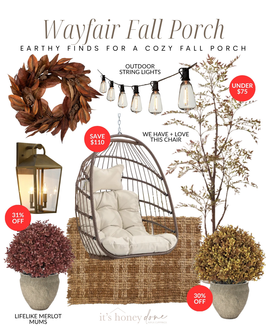 Wayfair fall finds are GOOD this year 👏🏼🍂

From cozy fall home decor and outdoor entertaining finds to game day hosting, tailgating essentials and backyard upgrades, I found so many good Wayfair pieces to transition your home into fall.

Think cozy Wayfair rugs, outdoor furniture, fire pits, fall porch decor, kitchen finds, bar stools, entertaining essentials and everything you need for football season and fall weekends at home.

So many of these Wayfair finds are on major sale right now too! 👀