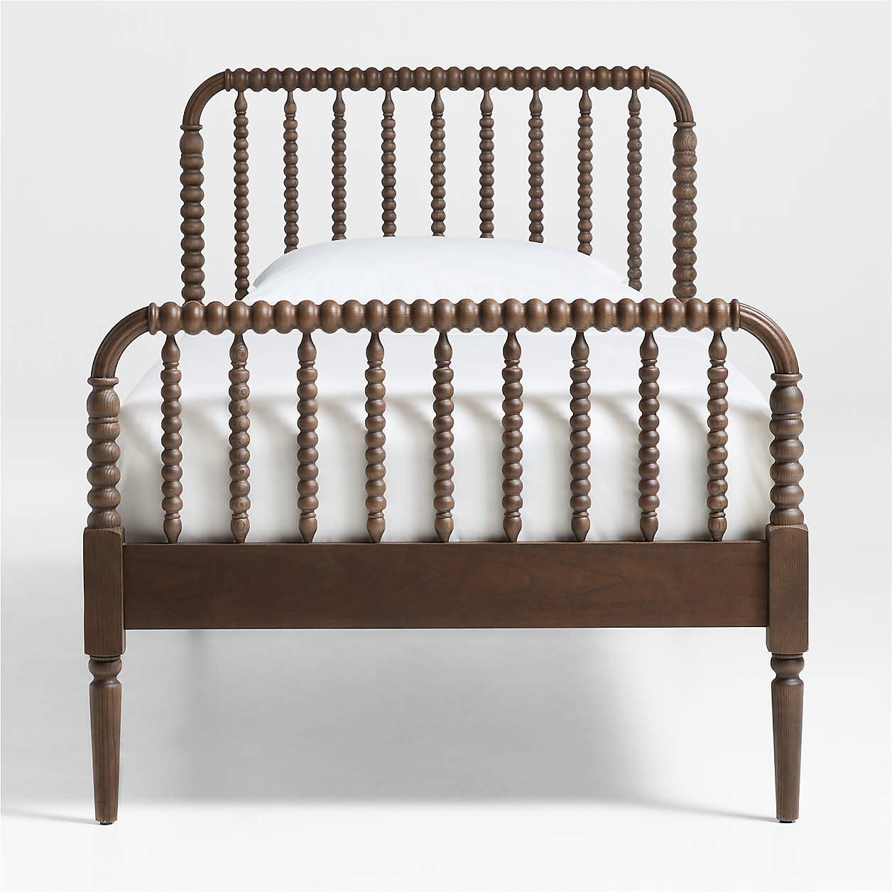 Jenny Lind Black Wood Spindle Kids Full Bed + Reviews | Crate & Kids | Crate & Barrel