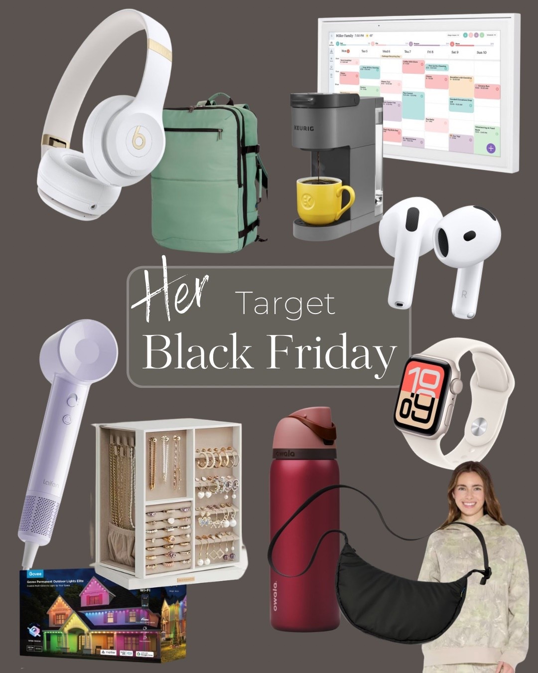 She’s the hardest to buy for!! Here’s some ideas to help you shop for the tough lady on your list! Beauty, comfort, organization, music, self care… she could always use something! 

#LTKmomlife #LTKGiftGuide #LTKSaleAlert