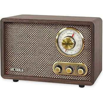 Victrola Willow – Retro Wood Bluetooth Radio with Built-in Speakers: Elegant & Vintage Design, ... | Amazon (US)