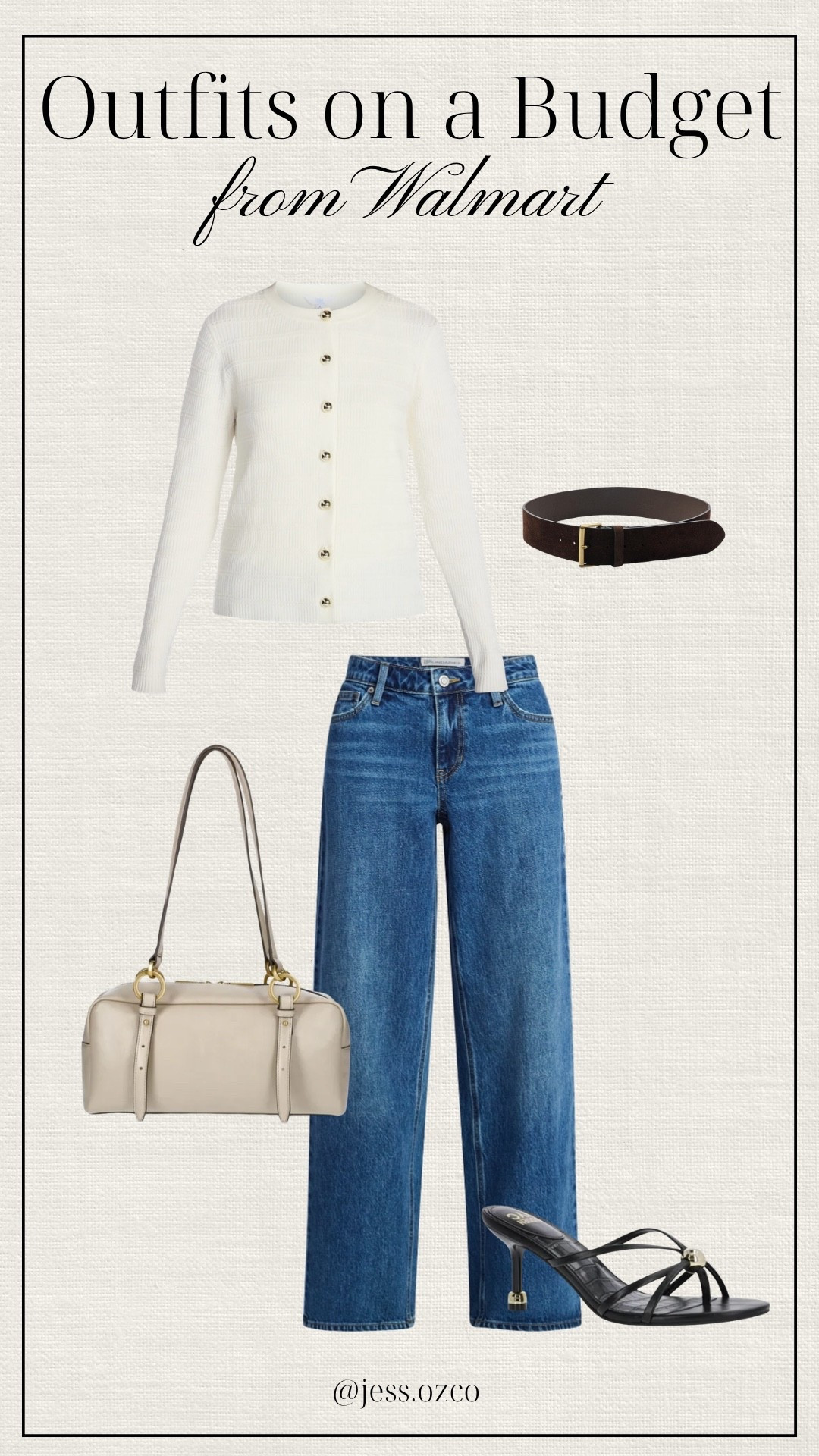 Elevated casual outfit on a budget!

I love these mid rise baggy jeans from Walmart - they’re under $20! For a cute office outfit, style them with this cute button up cardigan. Linking more of my Walmart finds below!

Walmart outfits, Summer outfits, Walmart jeans, work outfits, baggy jeans, Walmart fashion

#LTKootd #LTKgrwm #LTKSeasonal