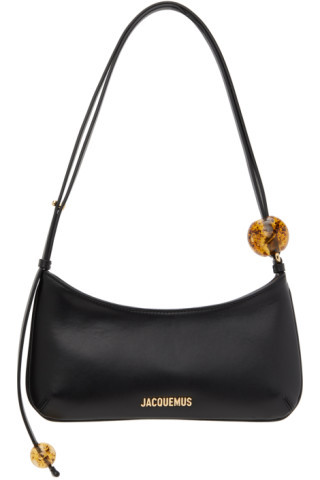 JACQUEMUS - Black Le Chouchou 'Le Bisou Perle' Bag | SSENSE