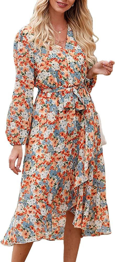 PRETTYGARDEN Womens Flowy Maxi Dress | Amazon (US)