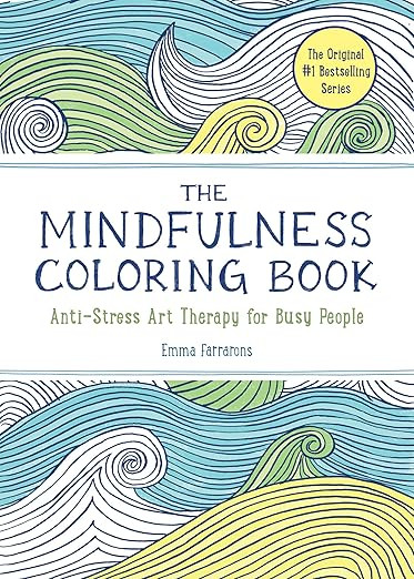 The Mindfulness Coloring Book: Relaxing, Anti-Stress Nature Patterns and Soothing Designs | Amazon (US)