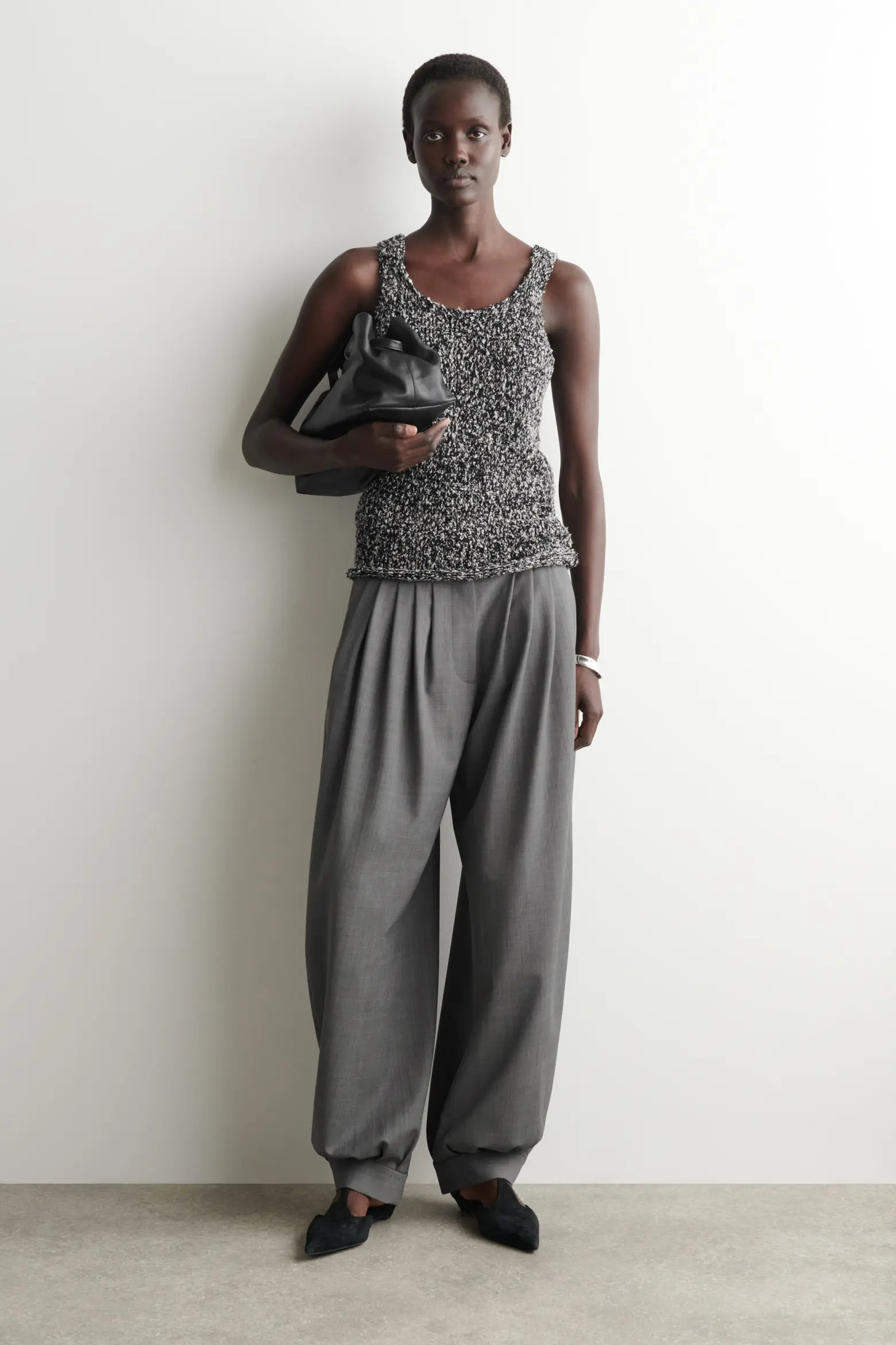 Two-Tone Chunky Knitted Tank Top (Women) | Nordstrom | Nordstrom