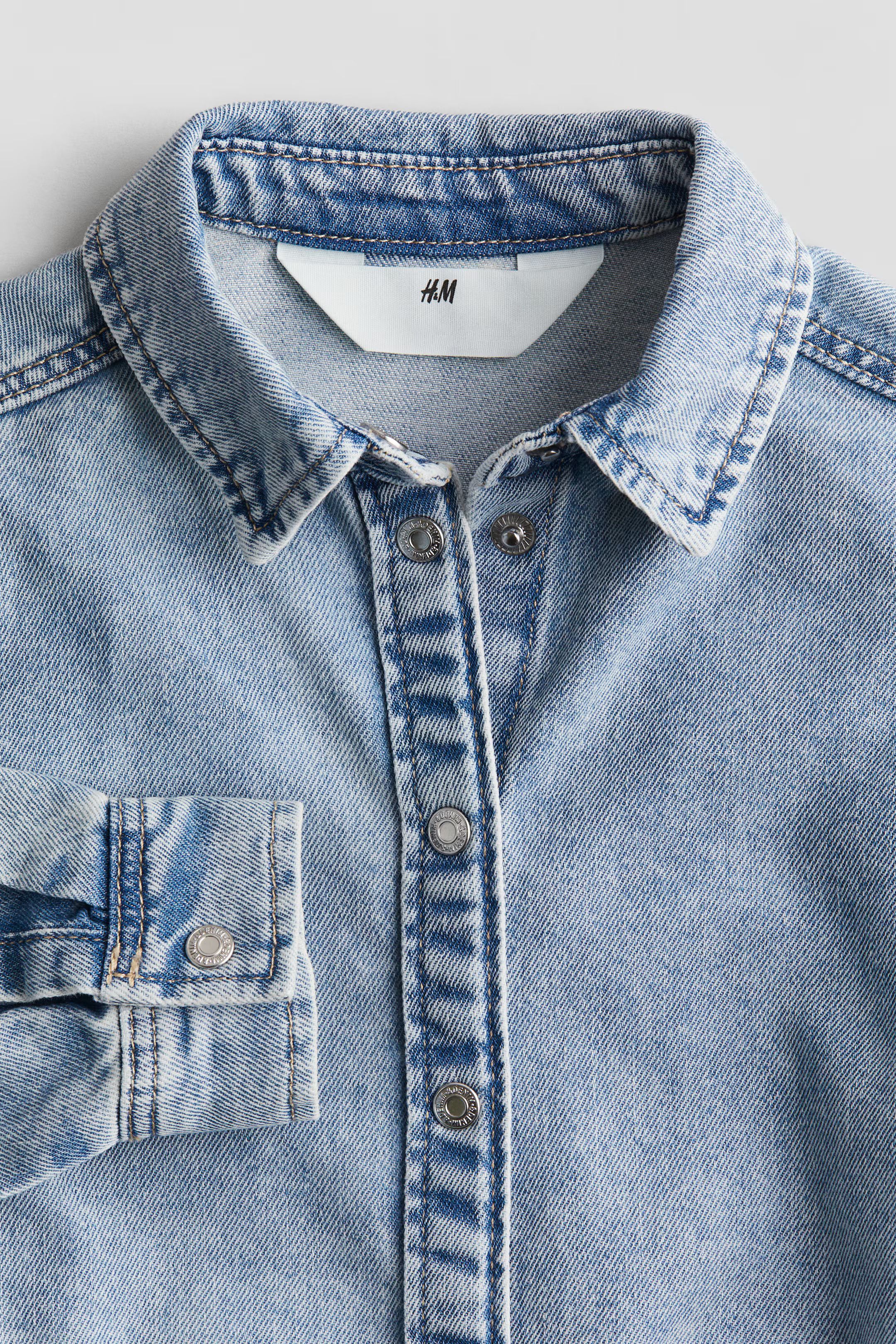 Denim Shirt Dress | H&M (US + CA)