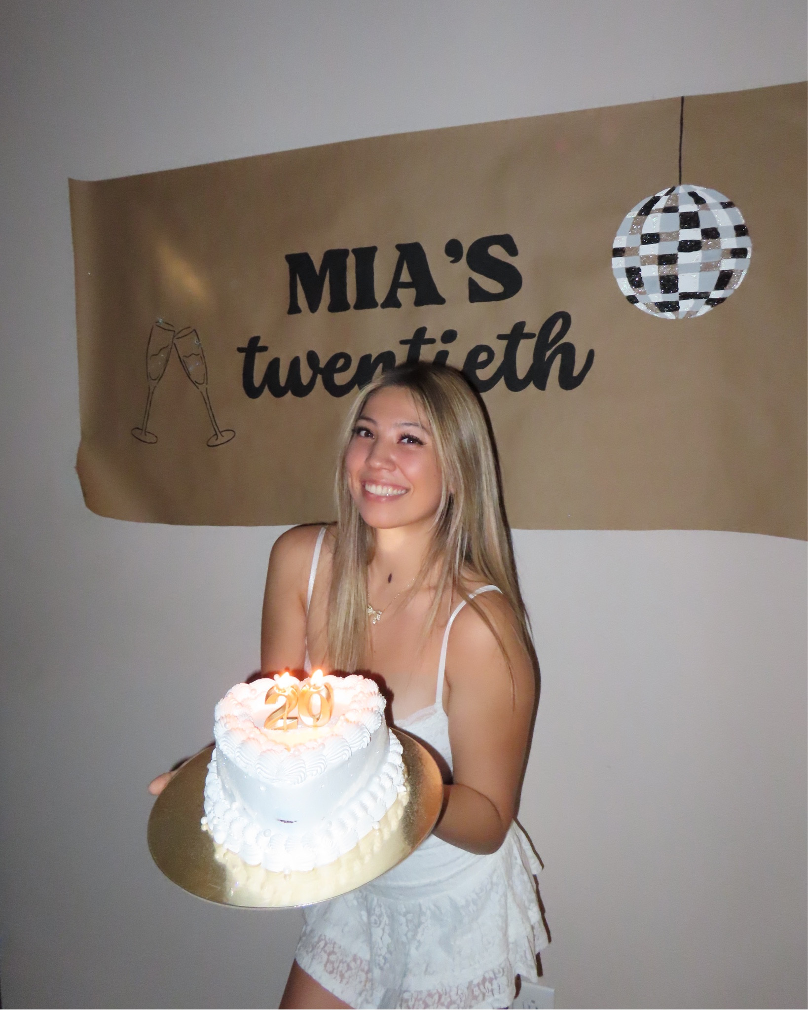 20th birthday outfit! top: edikted, skirt: cider