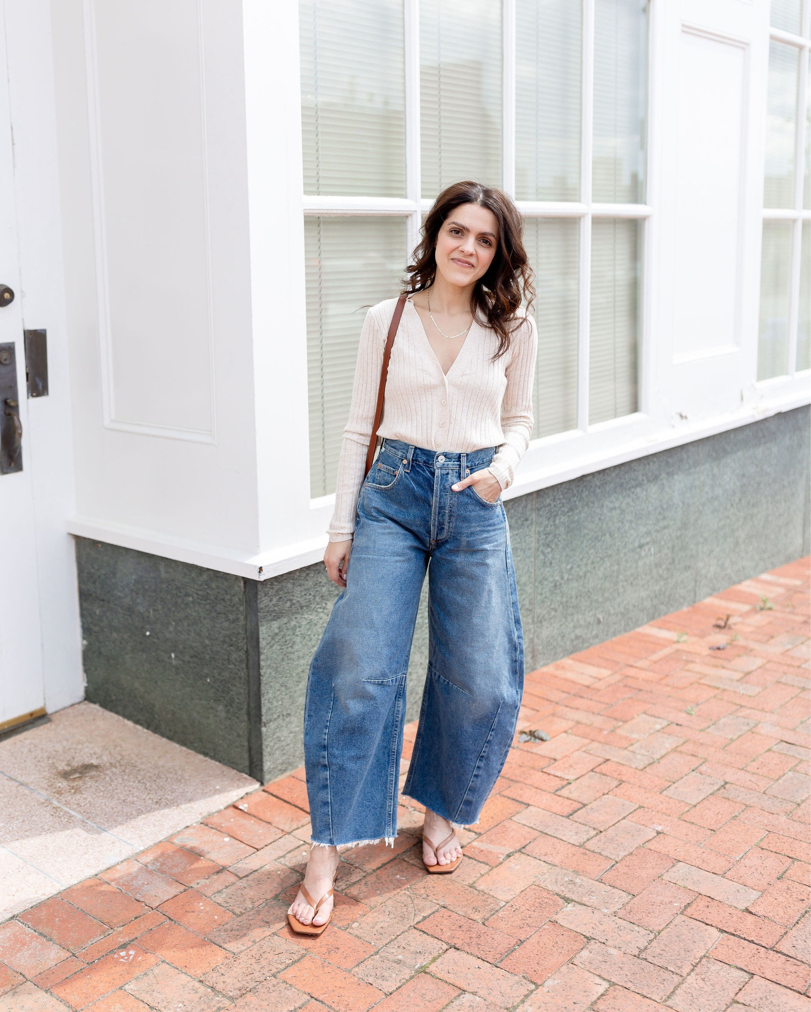 Monthly outfit planner: MAY: Spring looks | barrel jeans, cardigan sweater, neutral flip flops, straw crossbody bag 

See the entire calendar on thesarahstories.com ✨ 


#LTKStyleTip