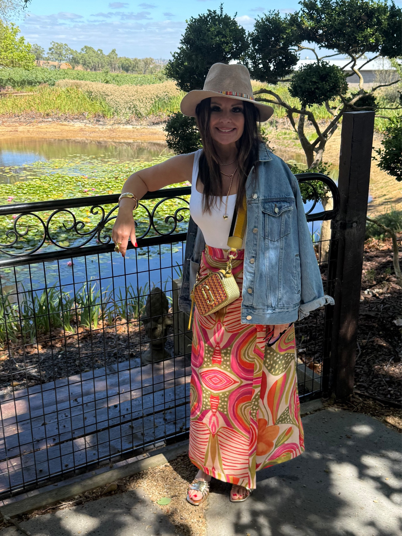 Loving Australian wine country!  This skirt is a total hit today!!!!

#LTKdayinmylife