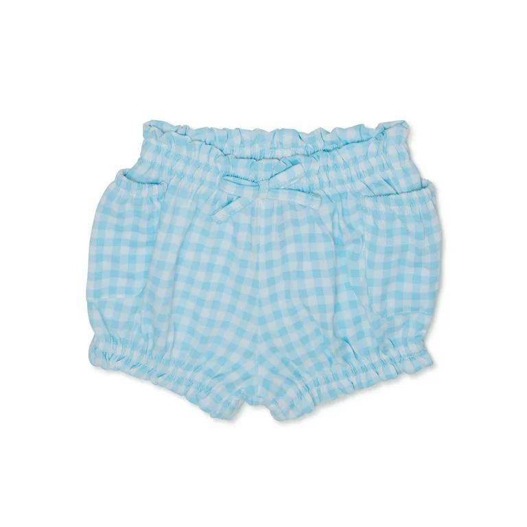 Garanimals Baby Girl Print Bubble Shorts, Sizes 0-24 Months | Walmart (US)