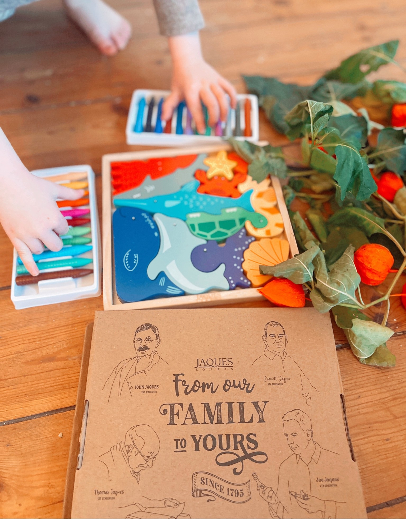 There’s a sale on for the beautiful traditional toys from Jaques Of London . If you’re looking for beautiful, classic extremely well made toys , these are for you ! They are timeless classics and even their crayons are top quality . We have lots as you can see in my picture ! Perfect for toddlers fingers !
They arrive in the most beautiful packages too !!! 🤩
#toysonsale #saleitems #christmasgifts  #christmas #traditionaltoys #gifts #puzzles #toysale 

#LTKfamily #LTKbaby #LTKkids