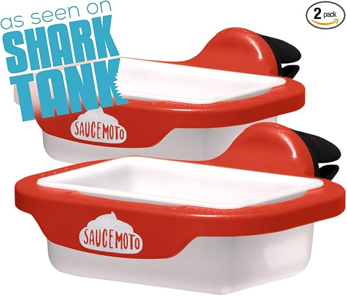 Saucemoto Dip Clip | Vehicle Sauce Holder for Dipping sauces. As seen on Shark Tank (Stocking Stu... | Amazon (US)