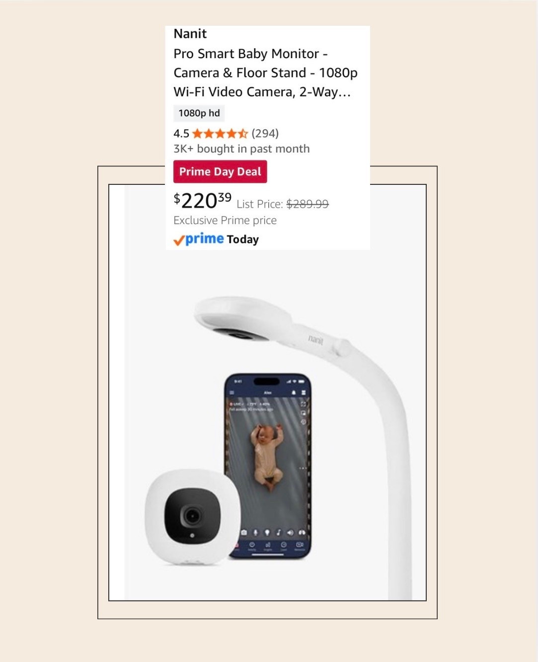 Baby monitor! Prime deals!

#LTKBump #LTKmomlife #LTKKids