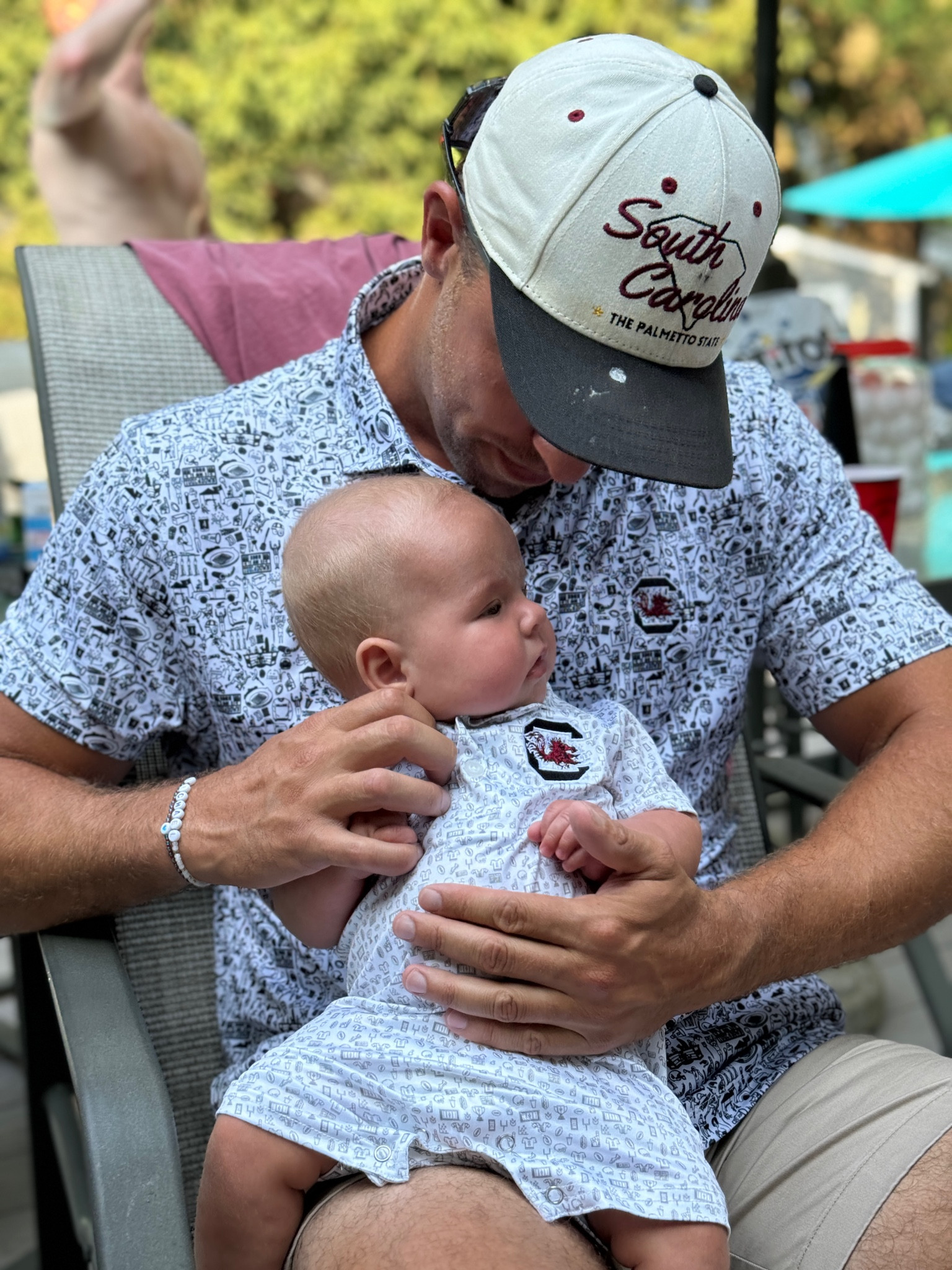 Football SEC. Matching South Carolina Gamecocks outfit for first GAMEDAY  

#LTKBaby #LTKMens #LTKFallSale