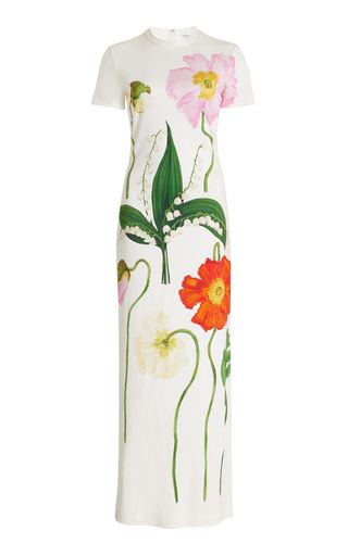 Floral-Printed Jersey Maxi Dress | Moda Operandi (Global)