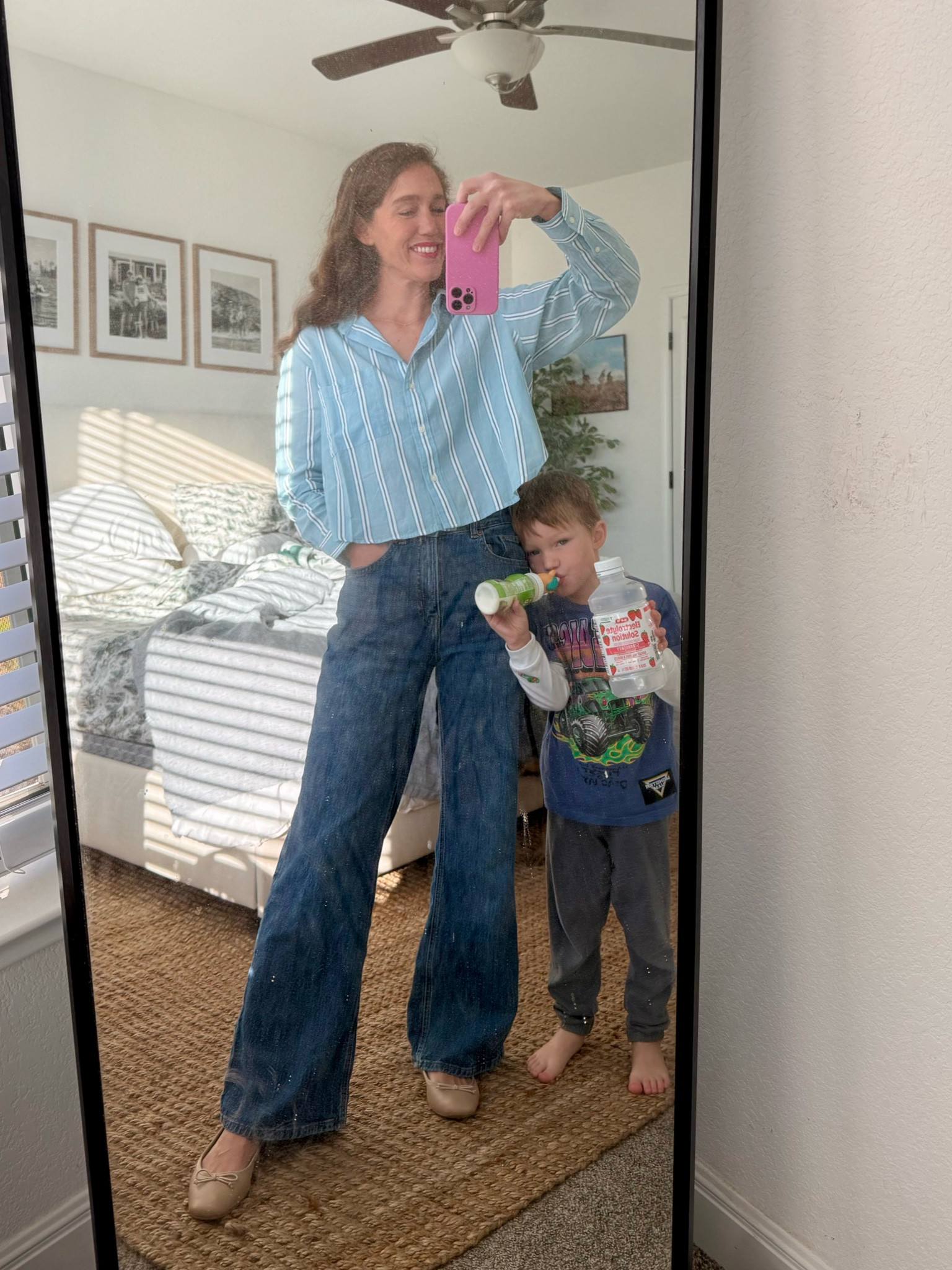 Loving cropped button ups and separately but also together loving ballet flats lately

#LTKSaleAlert #LTKStyleTip #LTKFindsUnder50