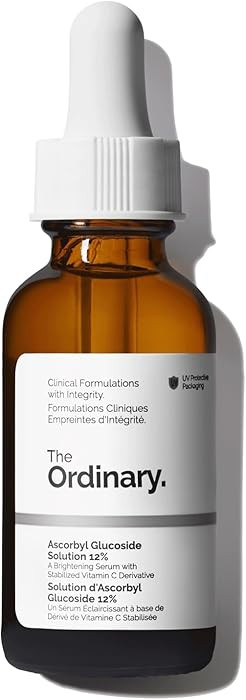 The Ordinary Ascorbyl Glucoside Solution 12%, Vitamin C Serum for Even Skin Tone and Antioxidant ... | Amazon (US)