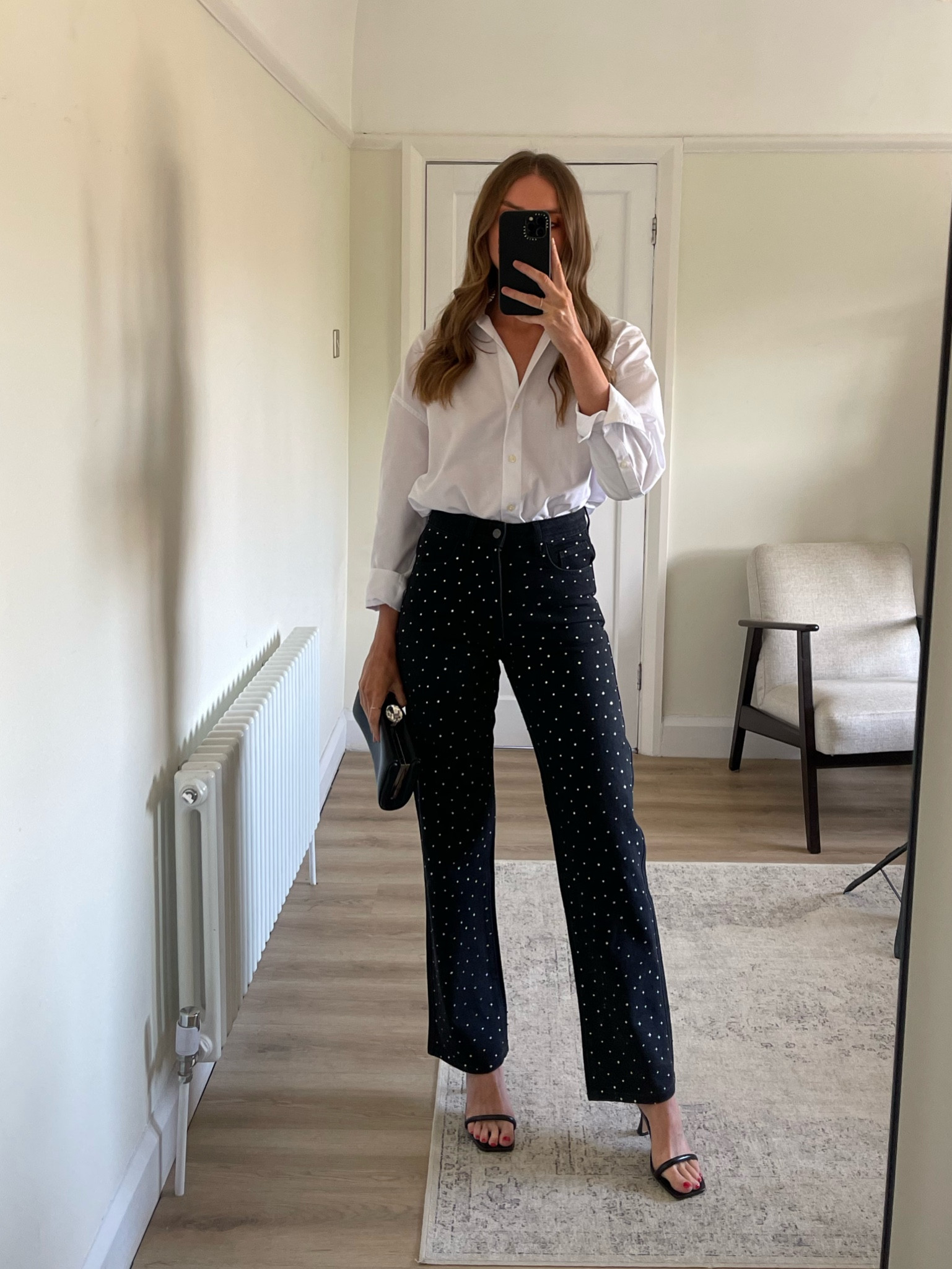 Party-wear styling with Warehouse
Wearing a size 8 in the embellished straight leg jeans 



#LTKuk #LTKautumn #LTKpartywear