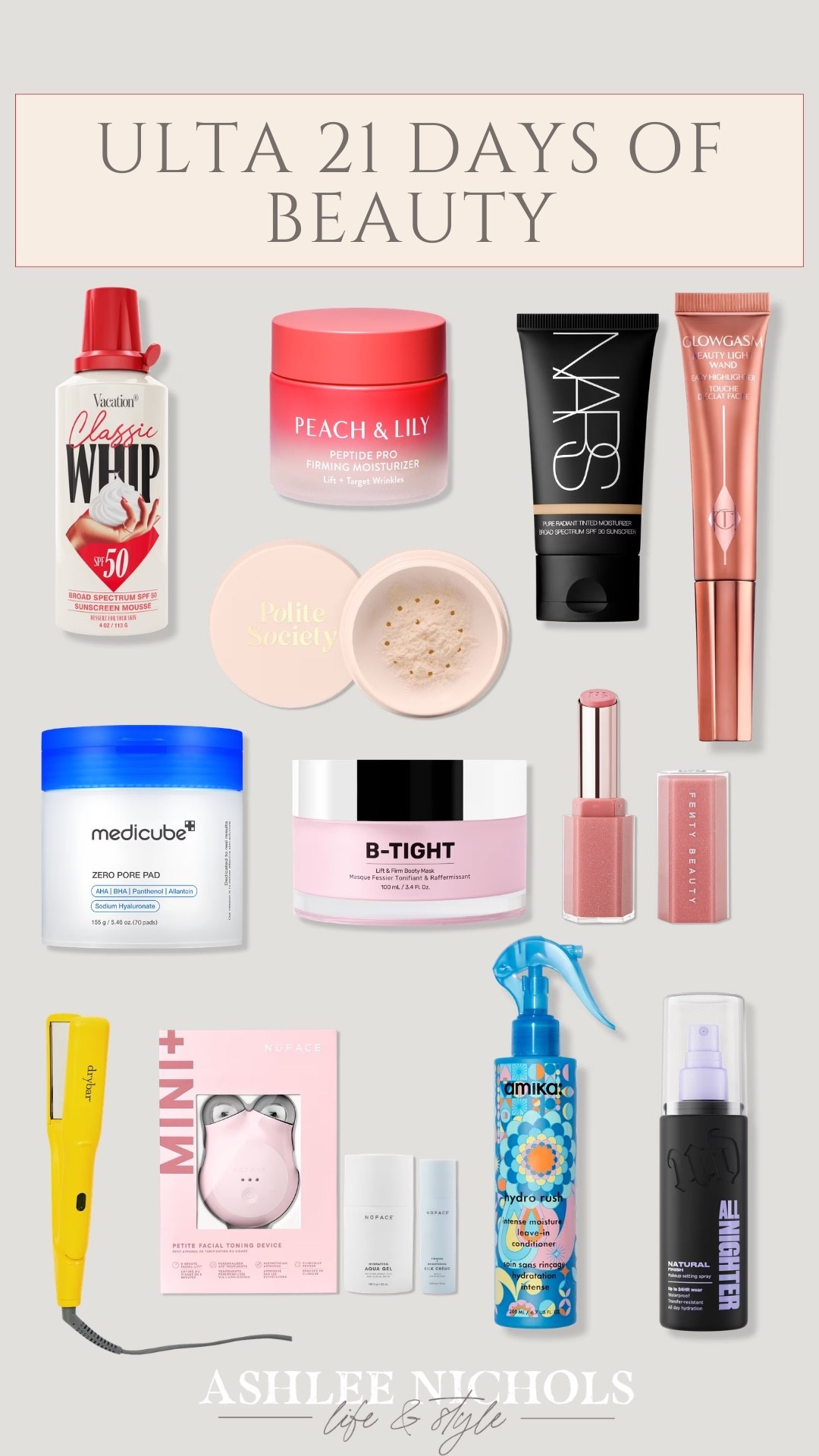 Ulta 21 days of beauty! 50% off today only!

#LTKSaleAlert #LTKBeauty #LTKspring