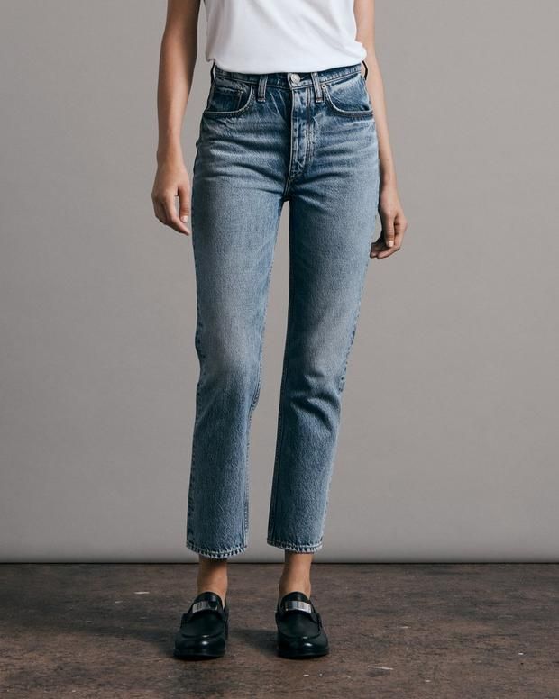 Nina High-Rise Cigarette - Norwalk | rag + bone