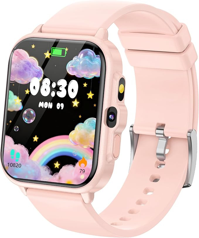 Smart Watch for Girls, Kids Watch Gifts for Girls with Game Camera Music Player Pedometer Flashli... | Amazon (US)