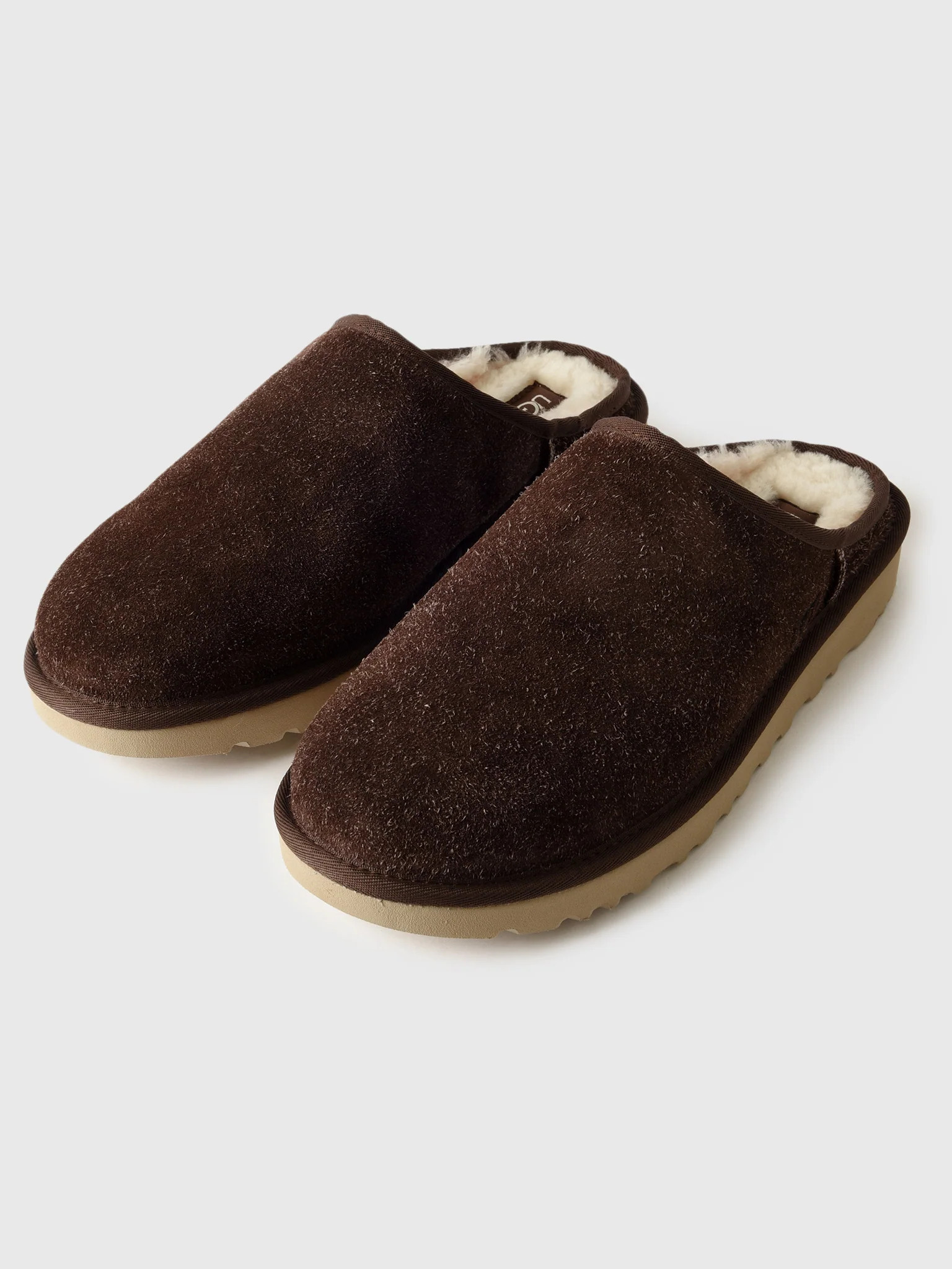 UGG
                      
                     Men's Classic Slip-On Shaggy Suede Slipper | Saint Bernard