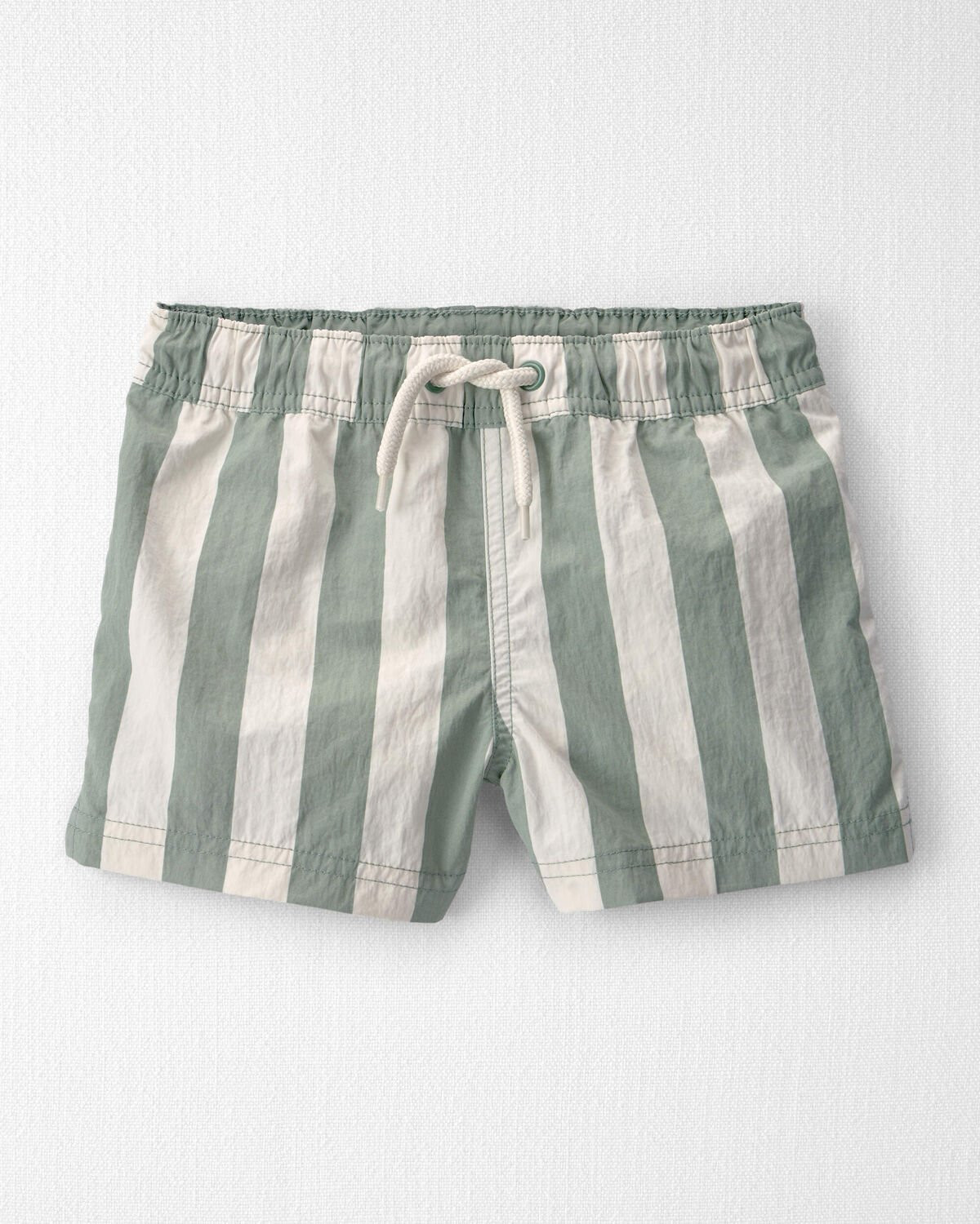 Toddler Boy Recycled Swim Trunks in Stripes - Little Planet | Carter's | Carter's Inc