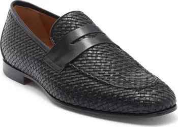 ANTONIO MAURIZI Woven Penny Loafer (Men) | Nordstromrack | Nordstrom Rack