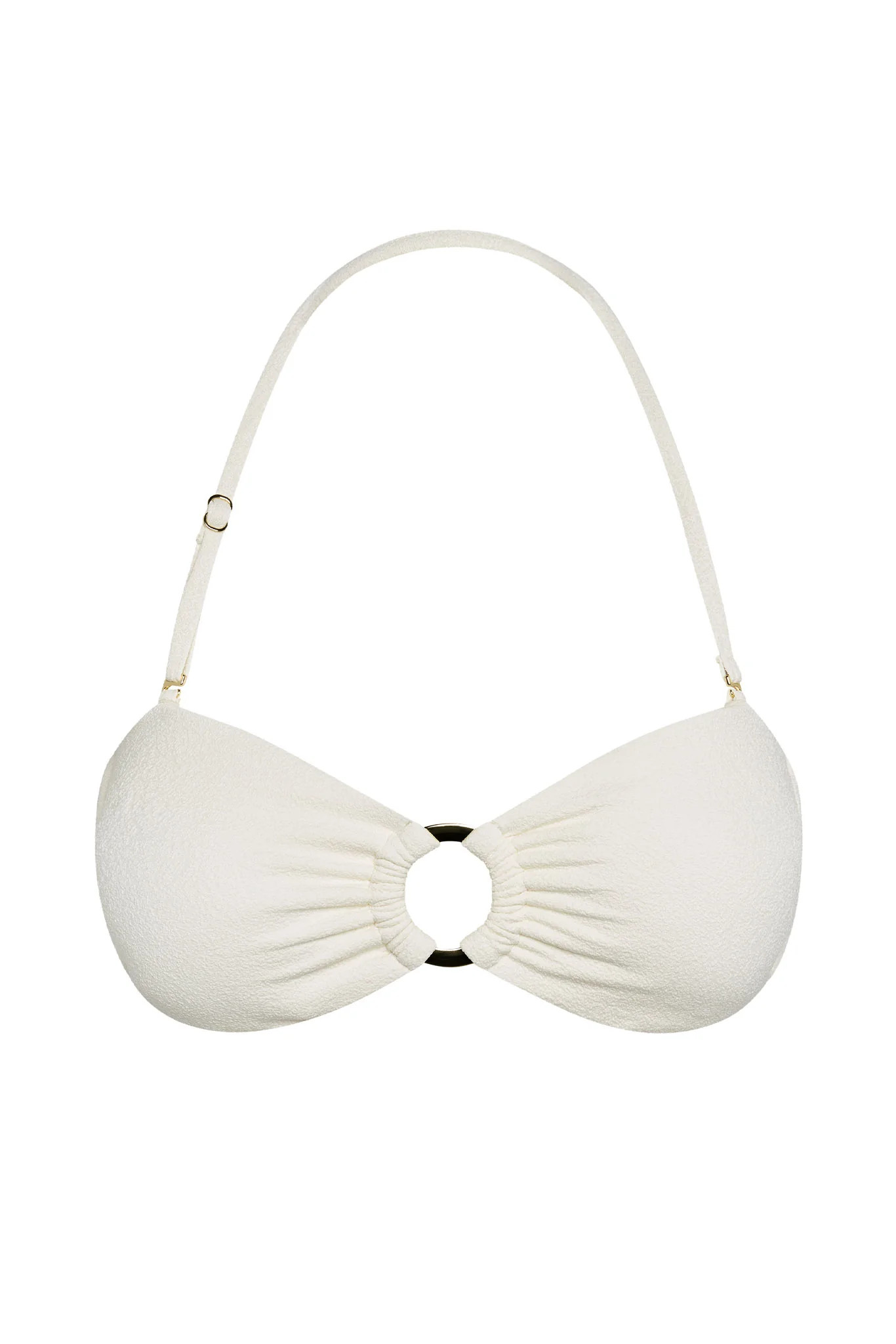 Costa Rica Top - Ivory Boucle | Monday Swimwear