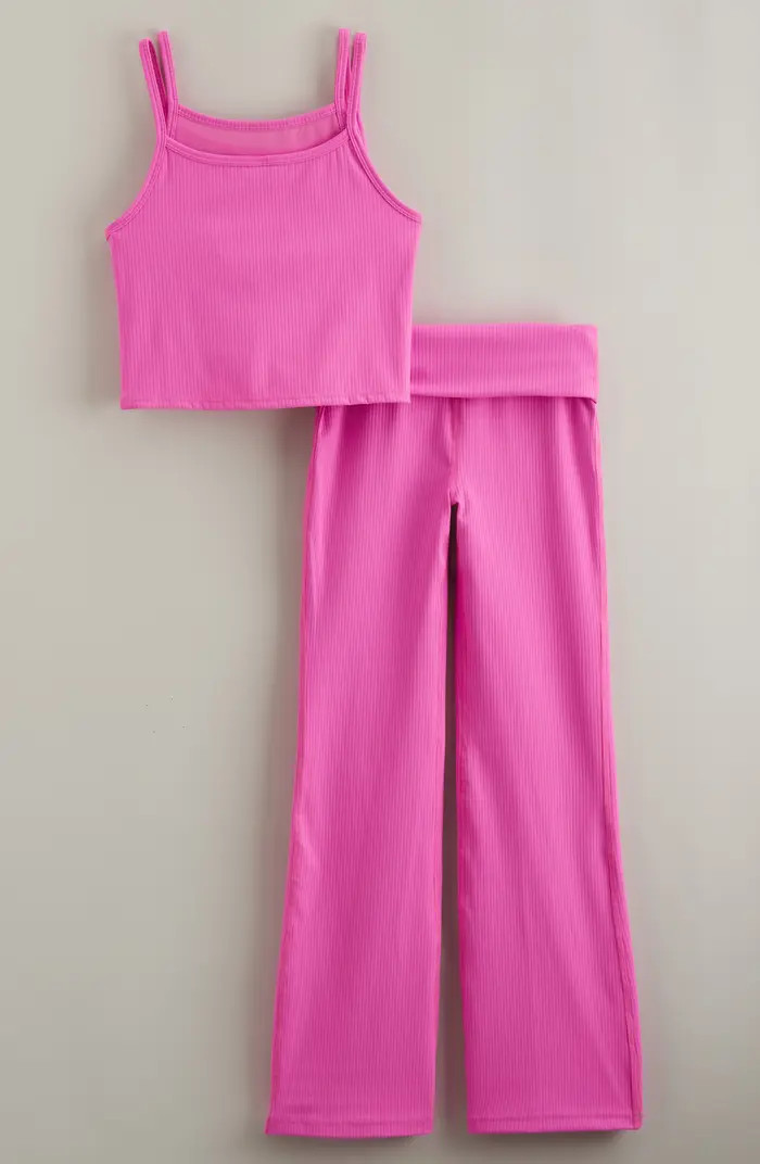 Kids' Rib Camisole & Pants Set | Nordstrom