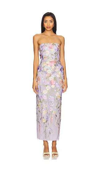 Poppin Gown in Lilac Spring Floral | Revolve Clothing (Global)