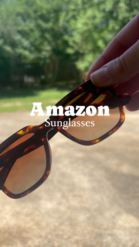 Amazon sunglasses! 

#LTKSeasonal #LTKStyleTip #LTKSaleAlert