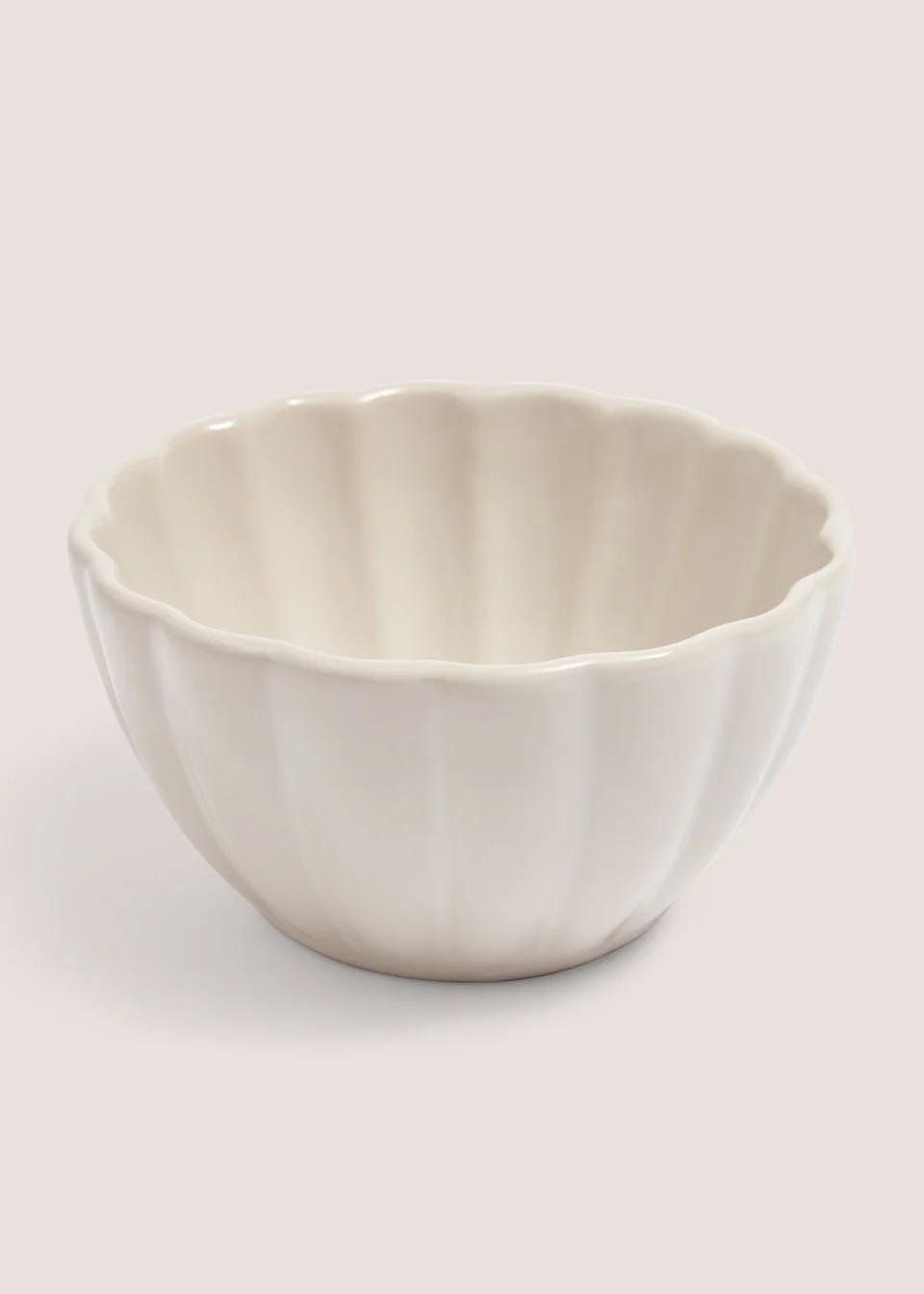 White Scalloped Nibble Bowl (11cm x 7cm) | Matalan (UK)