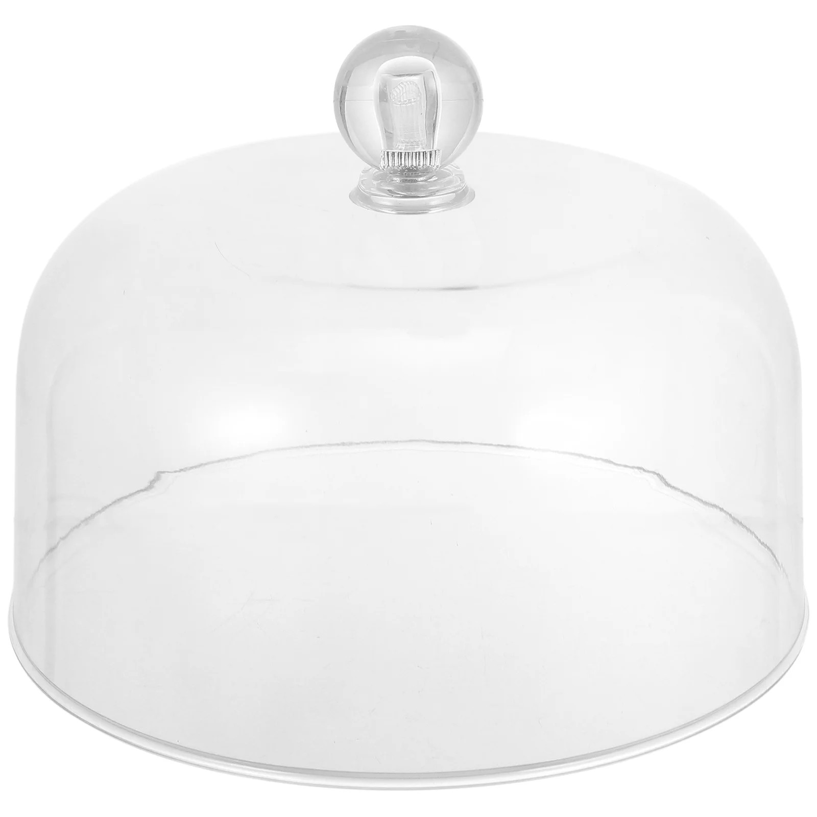 Homemaxs Cover Cake Domedessert Display Cover  Clear Plate Glass Cloche Round Tent Stand Cheese D... | Walmart (US)