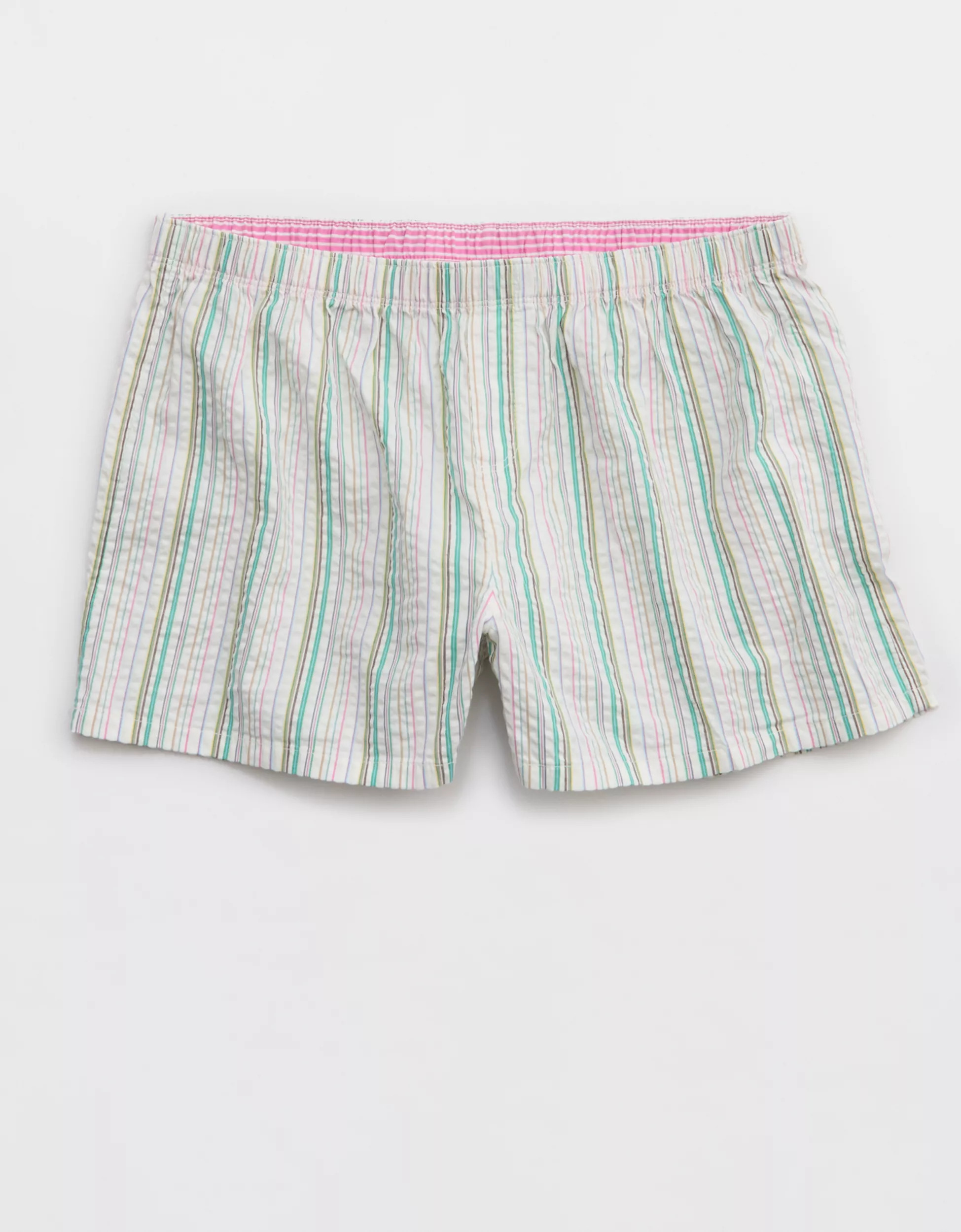Aerie Around Town Seersucker Boxer | Aerie