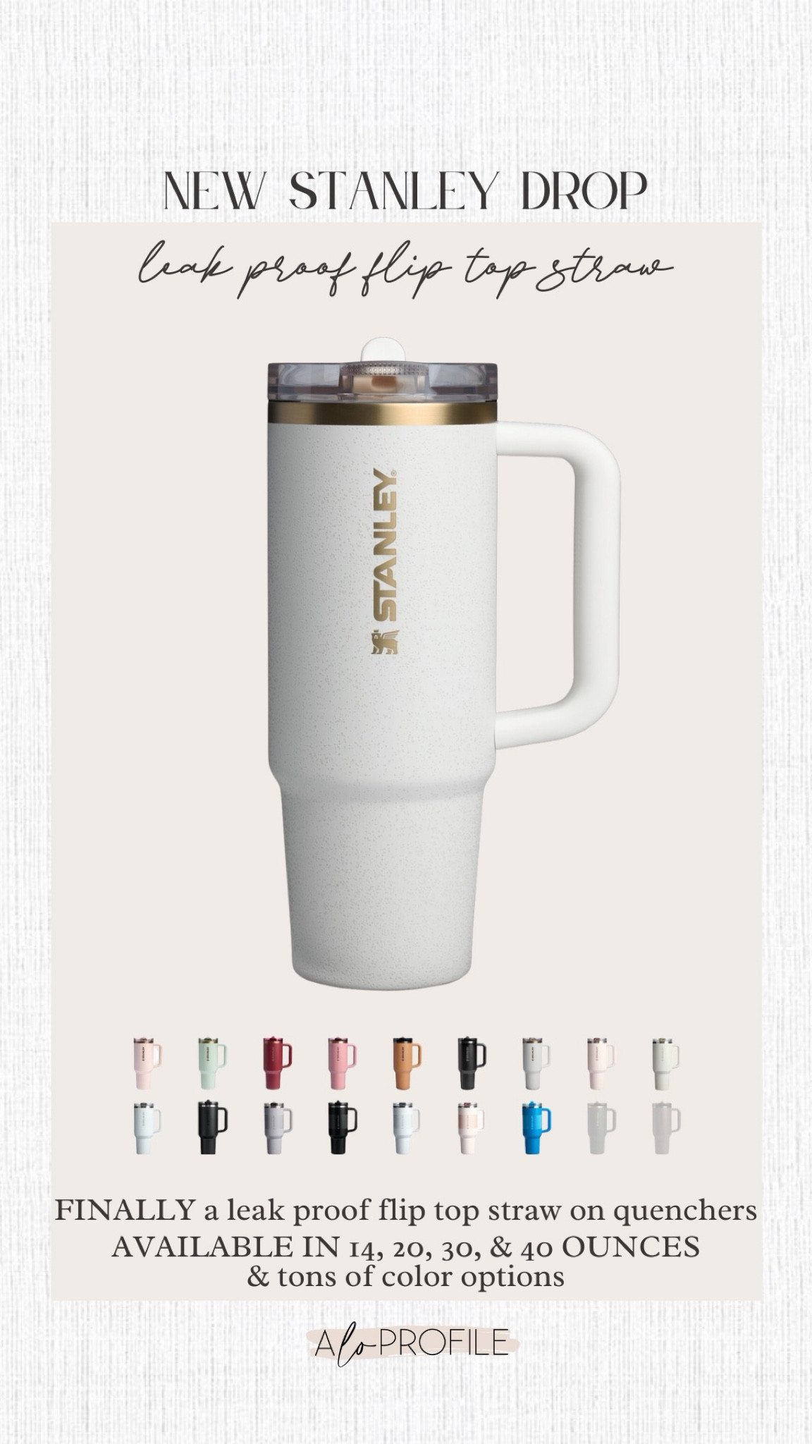 New Stanley drop! These colors are already going fast. Yayyy for no leaks! 👏🏼

#LTKGiftGuide