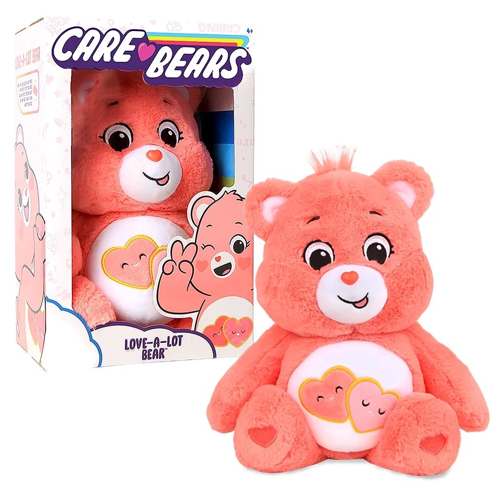 Care Bears 14" Plush - Love-A-Lot Bear - Soft Huggable Material! - Walmart.com | Walmart (US)