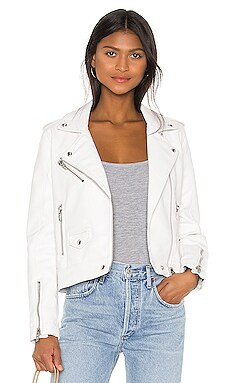 BLANKNYC Vegan Leather Moto Jacket in Naked Eye from Revolve.com | Revolve Clothing (Global)