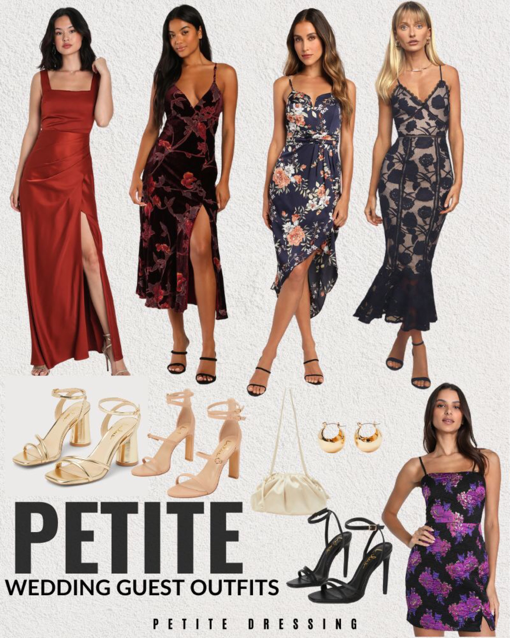 Petite Wedding Guest Dresses