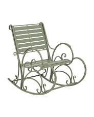 24x36 Metal Reproduction Iron Monte Carlo 1968 Rocking Chair | TJ Maxx