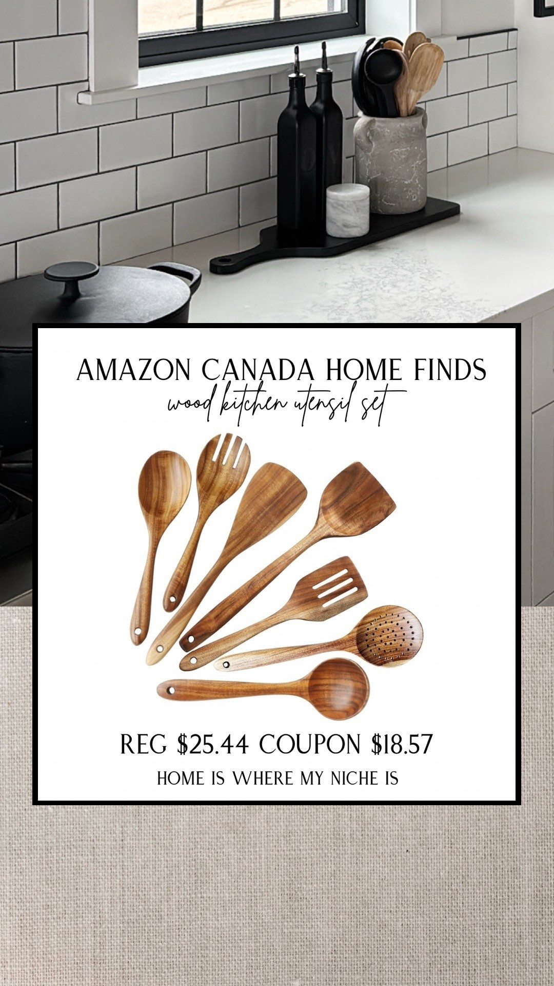 H O M E / just ordered this wood kitchen utensil set

Amazon Canada | Non Toxic

#LTKsale #LTKcanada #LTKhome