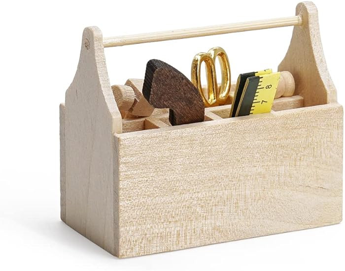Odoria 1/12 Miniature Toolbox Dollhouse Decoration Accessories | Amazon (US)