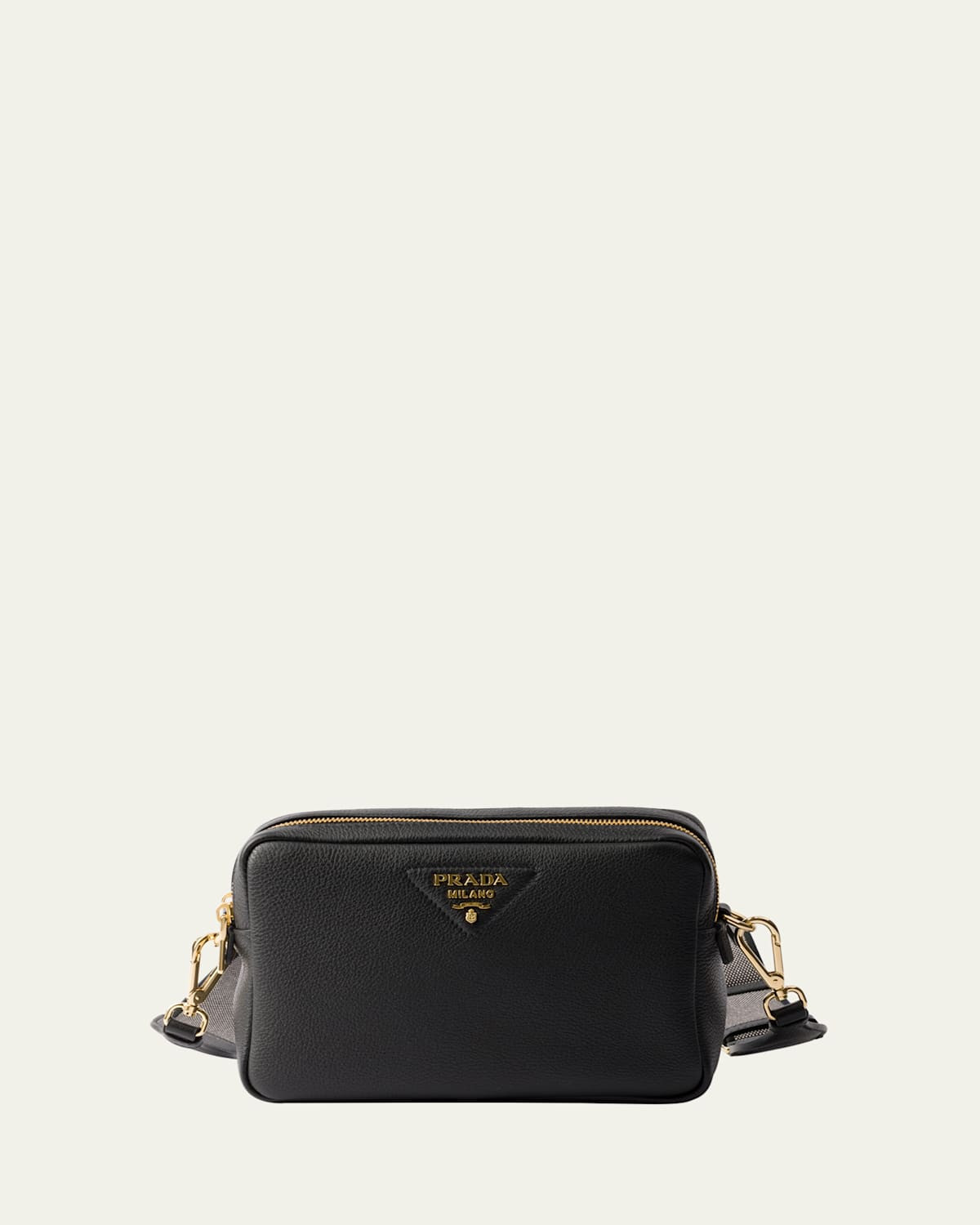Daino Soft Leather Camera Crossbody Bag | Bergdorf Goodman