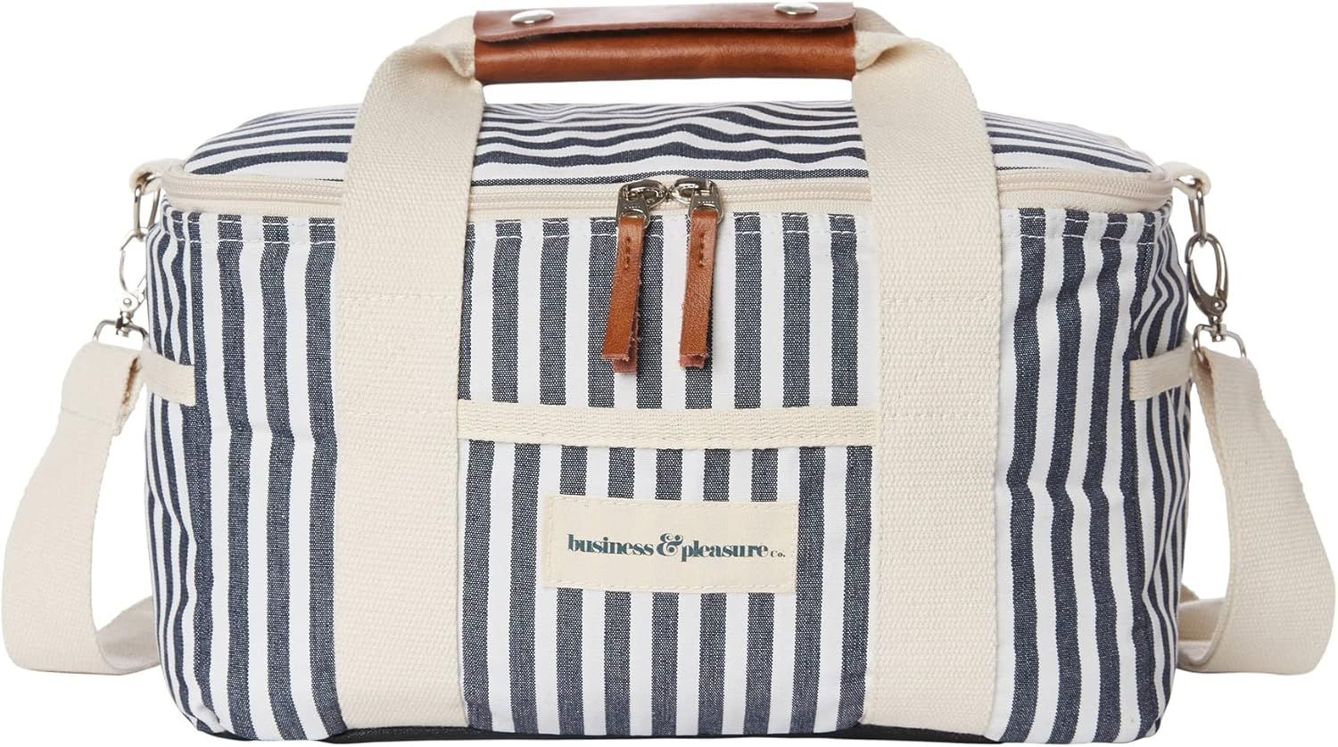 Business & Pleasure Co. Premium Cooler Bag - 14L Vintage Lunch Bag for Beach Days & Picnics - Ins... | Amazon (US)