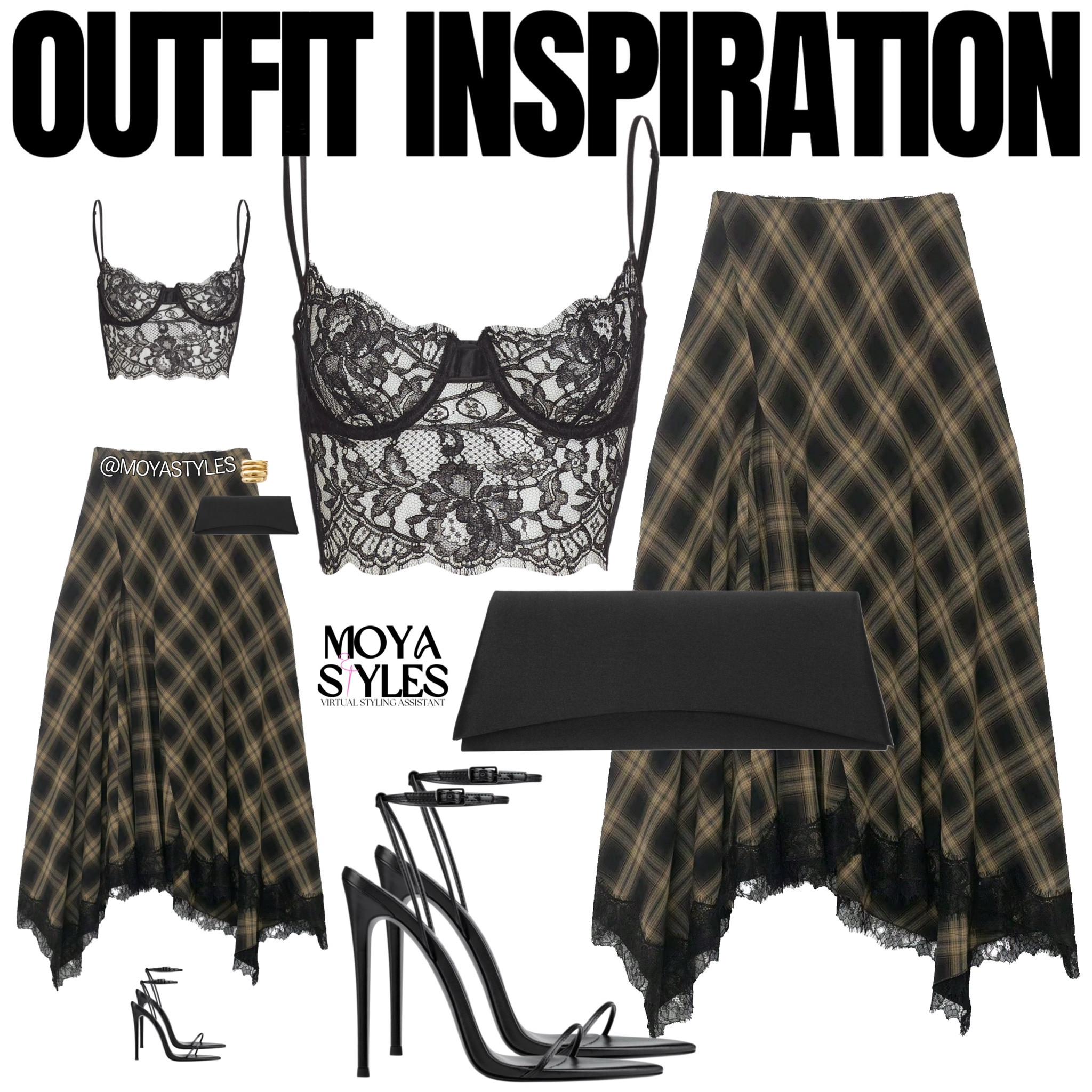 The Lace & Plaid Edit by Moya Styles

#LTKootd
